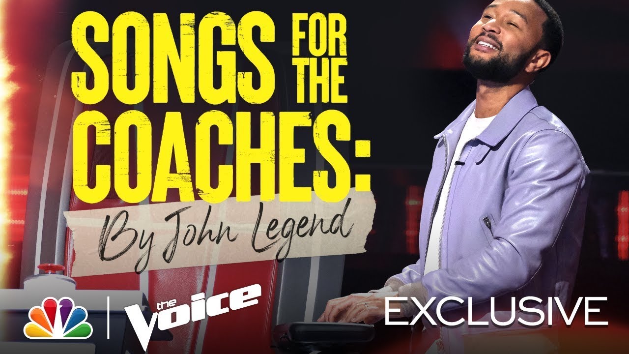 John Legend Writes Team Songs for Kelly Clarkson, Nick Jonas and Blake Shelton - The Voice 2021