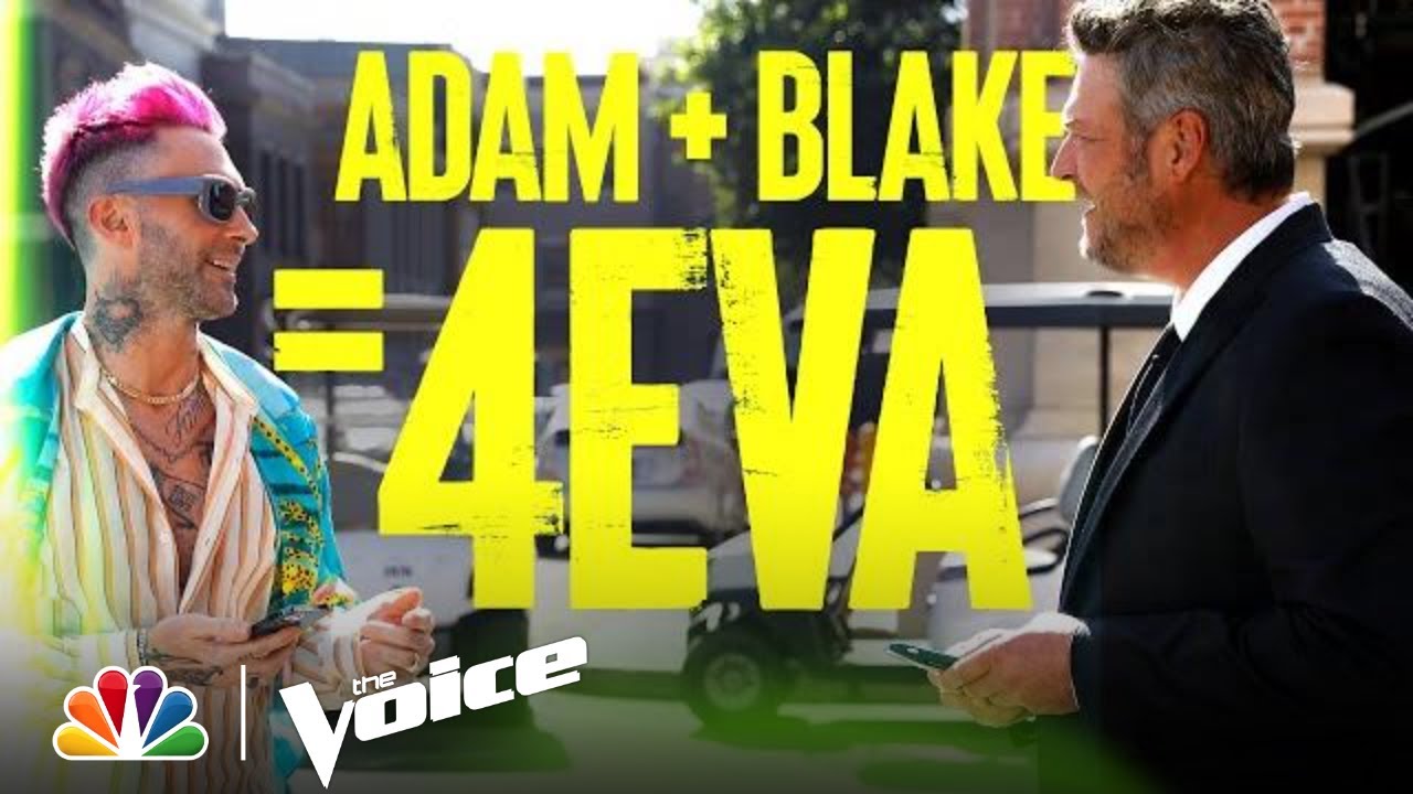 Blake Shelton Can't Stop Texting Adam Levine - The Voice Finale Results 2021