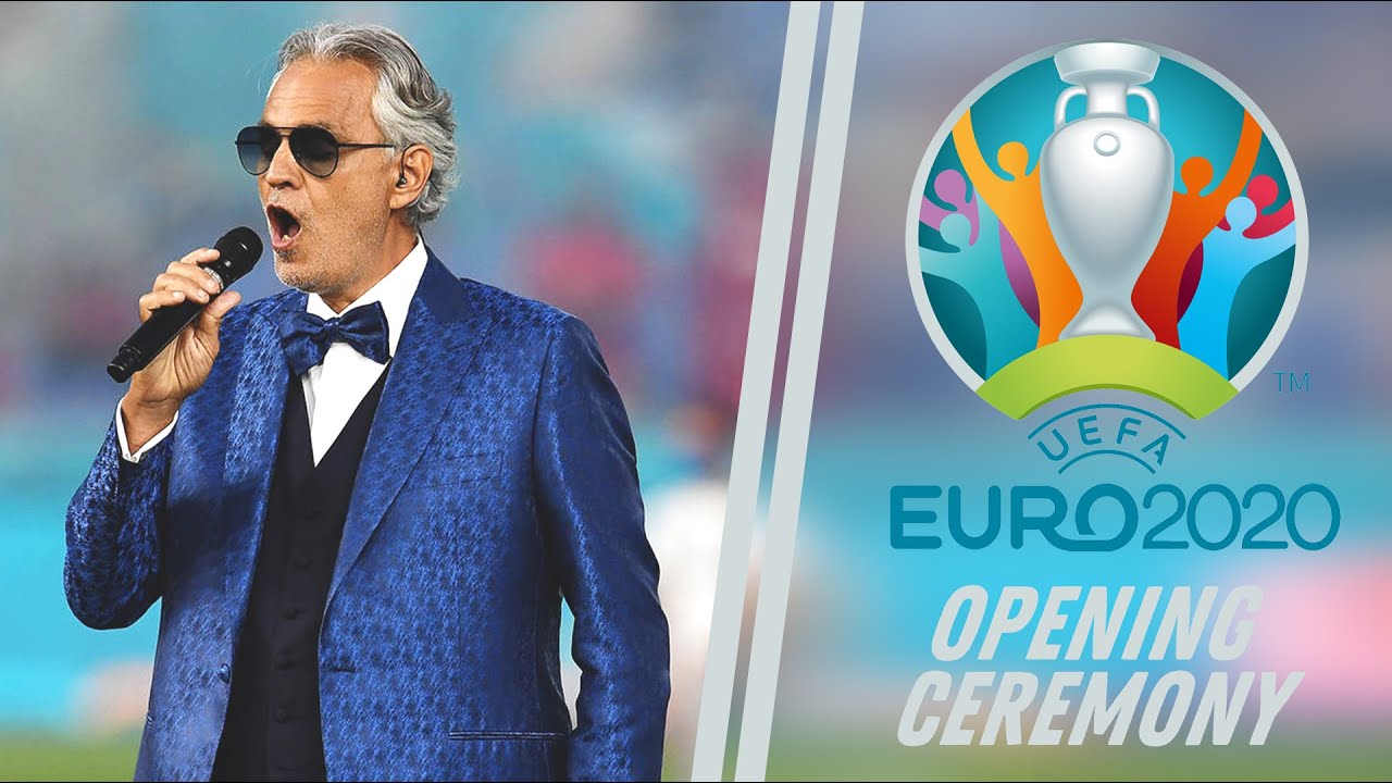 Andrea Bocelli - EURO 2020 opening ceremony