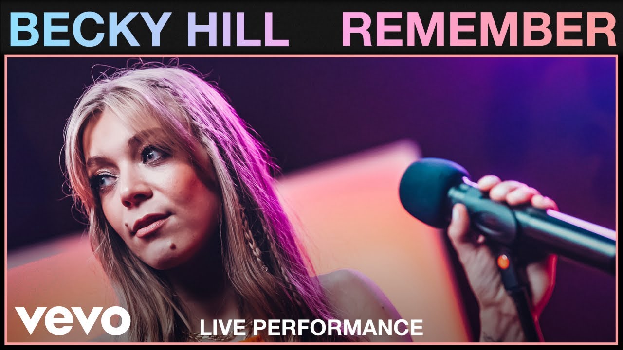 Becky Hill - Remember (Live) | Vevo Studio Performance