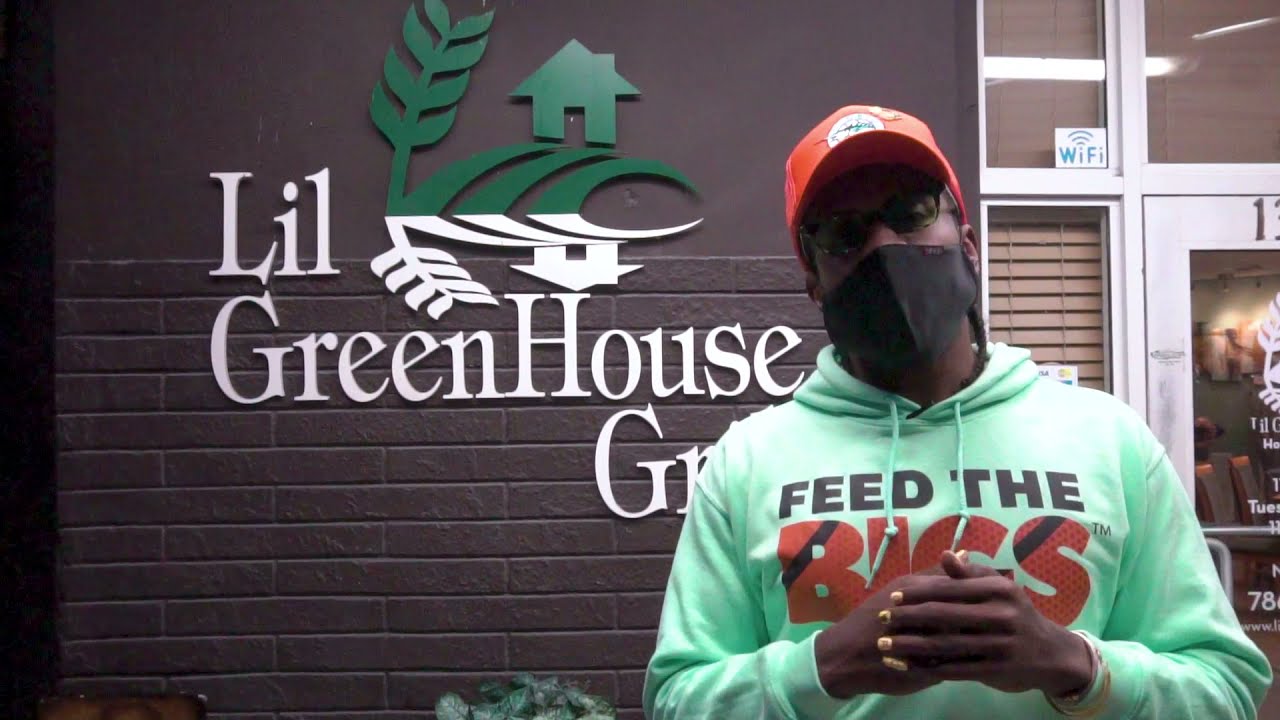 Black Owned Food Challenge Ep.15 ( Lil GreenHouse Grill) Mia