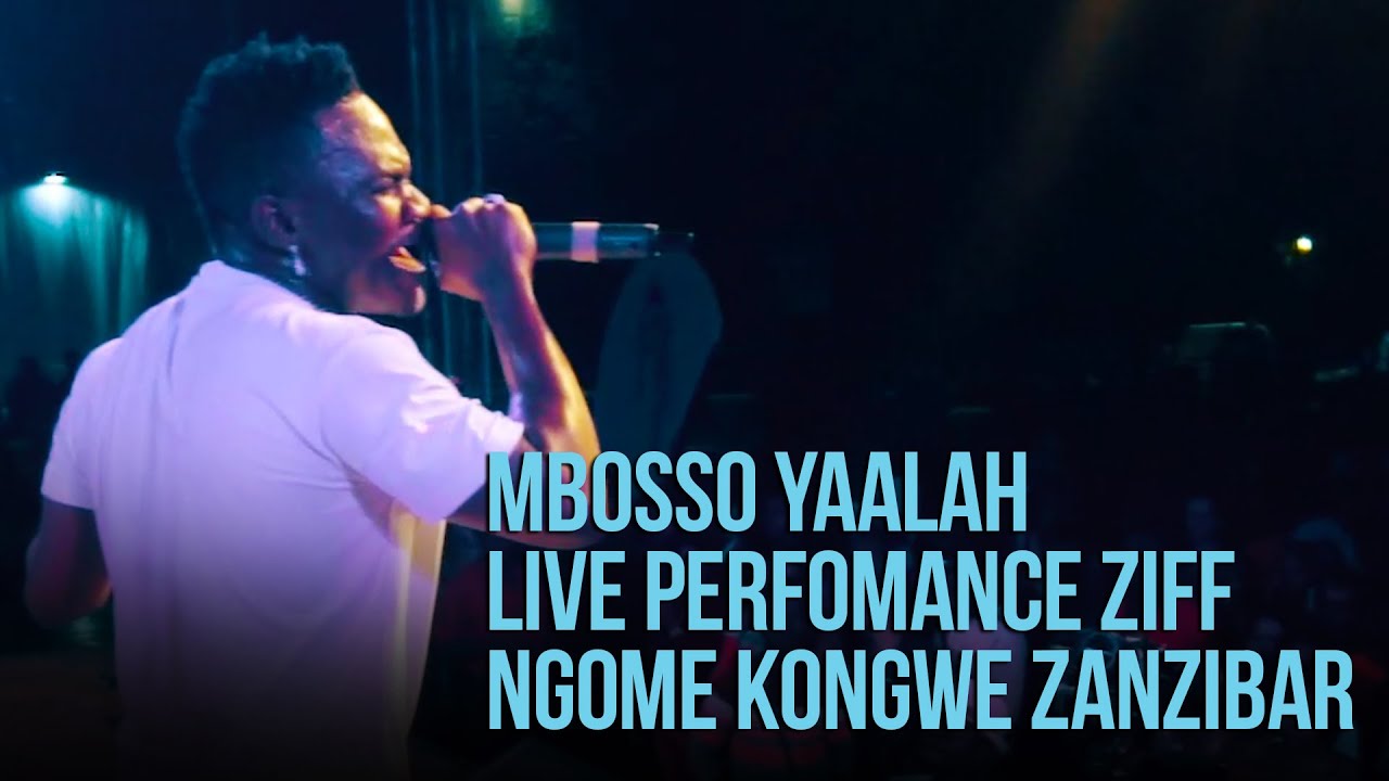 Mbosso live perfomance Yaalah Ziff Ngome Kongwe ( Zanzibar )
