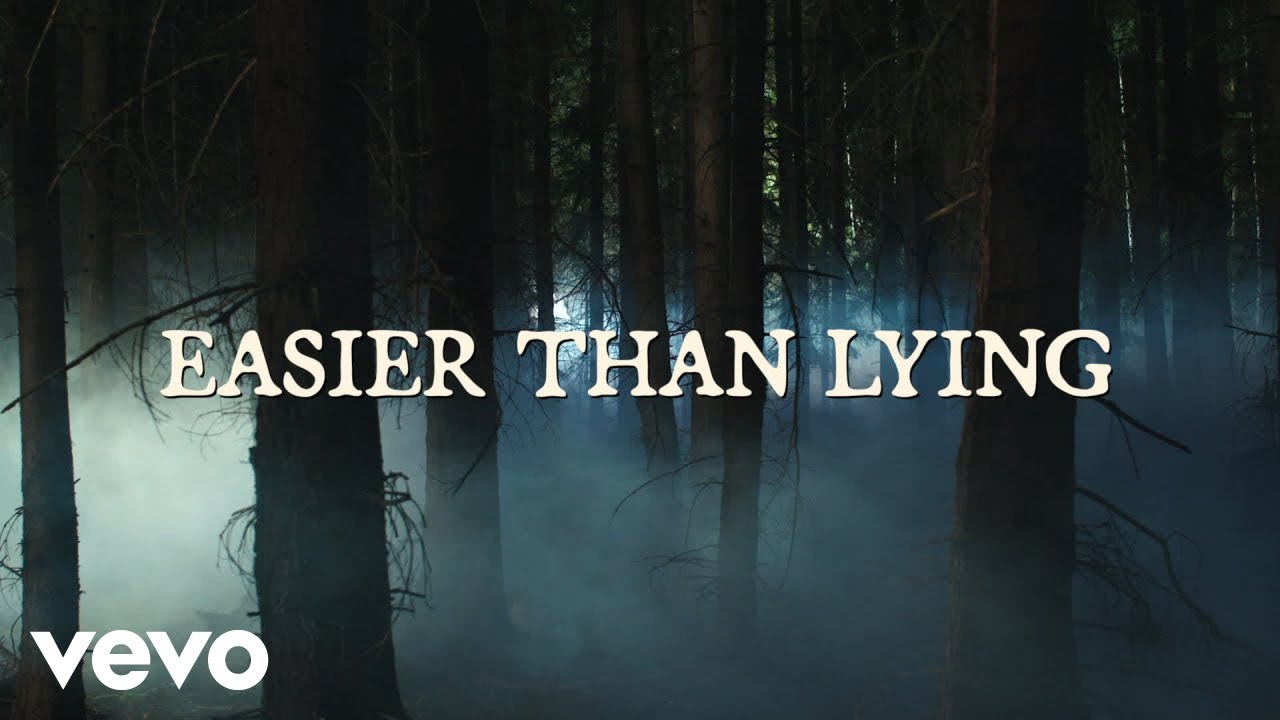 Halsey - Easier than Lying (Lyric Video)