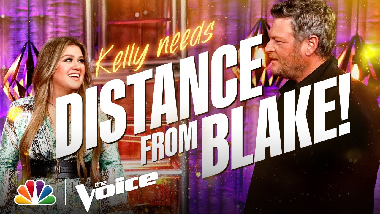 Kelly Distances Herself from Blake | The Voice Blind Auditions 2021 Outtakes
