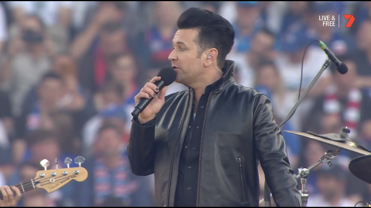 Down Under live with Eskimo Joe at 2021 Toyota AFL Grand Final