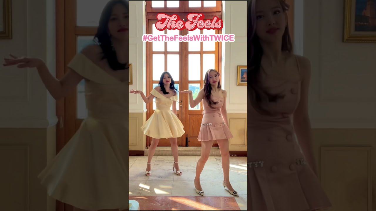 TWICE "The Feels"🎶 #GetTheFeelsWithTWICE 댄스 챌린지👑 with 🐰🐧