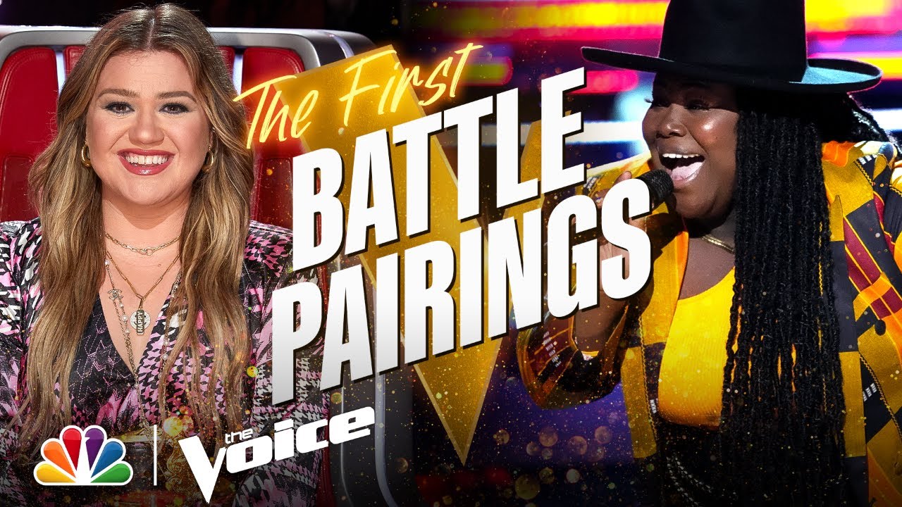 Teams Kelly, Ariana, Legend and Blake Reveal Their First Battle Pairings - The Voice Battles 2021