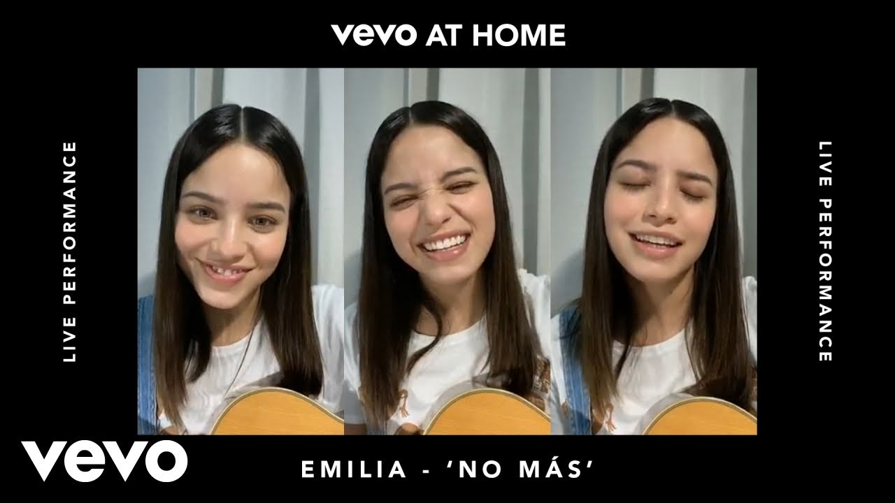 Emilia - No Más (Live) | Vevo at Home