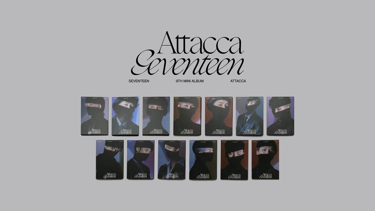 SEVENTEEN (세븐틴) 9th Mini Album 'Attacca' (CARAT VER.)Physical Album Preview