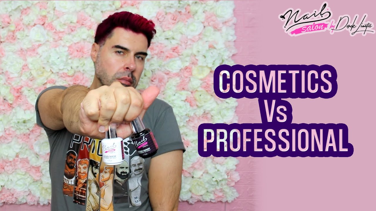 cosmetics Vs professional , ποιά η διαφορά? Nail Salon by Derek Liontis 💅
