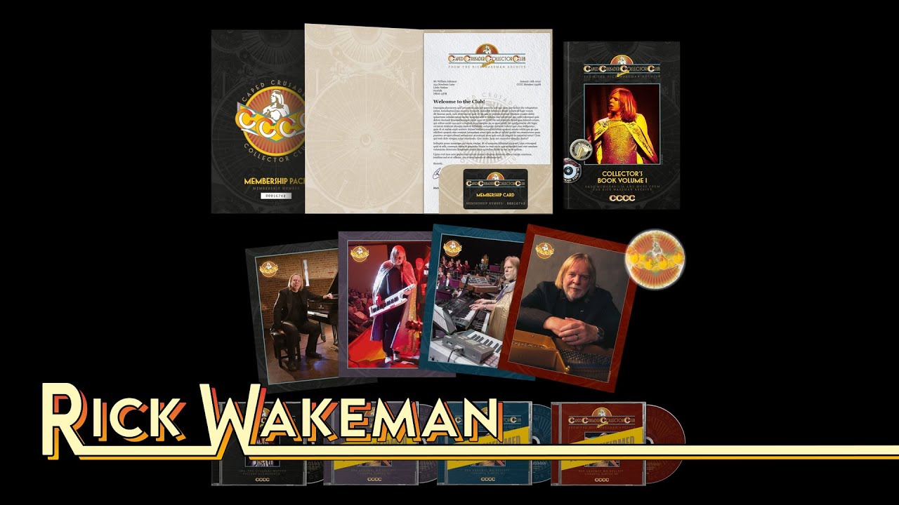 Rick Wakeman - Introducing the Caped Crusader Collector Club (CCCC)