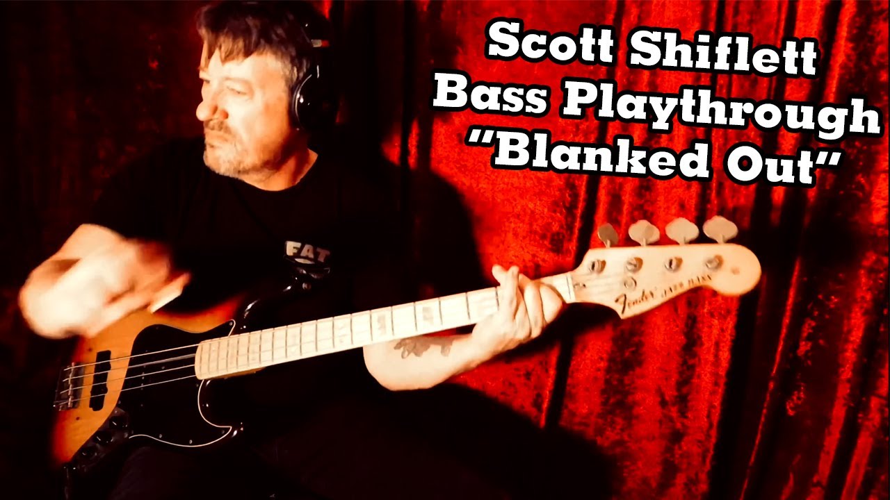 "Blanked Out" Bass Playthrough with Scott Shiflett