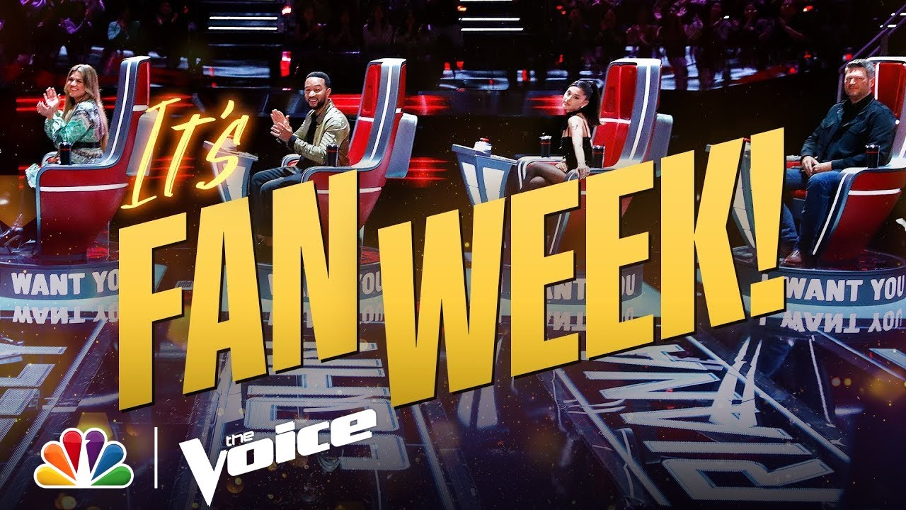 Kelly, Ariana, John and Blake Celebrate Fan Week | NBC's The Voice 2021