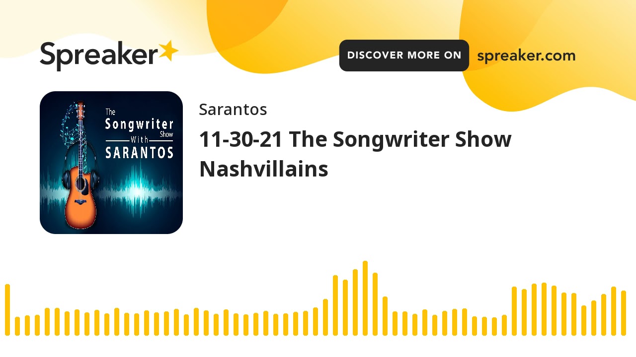11-30-21 The Songwriter Show Nashvillains