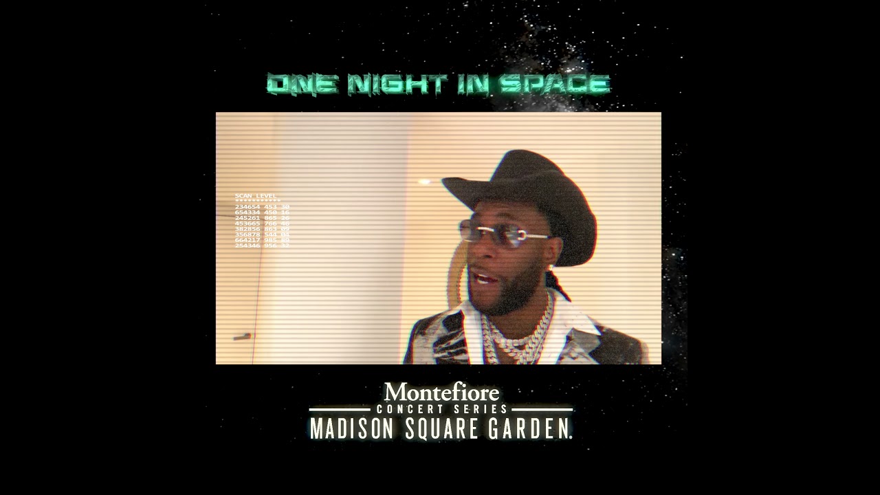 Burna Boy - One Night In Space LIVE at Madison Square Garden