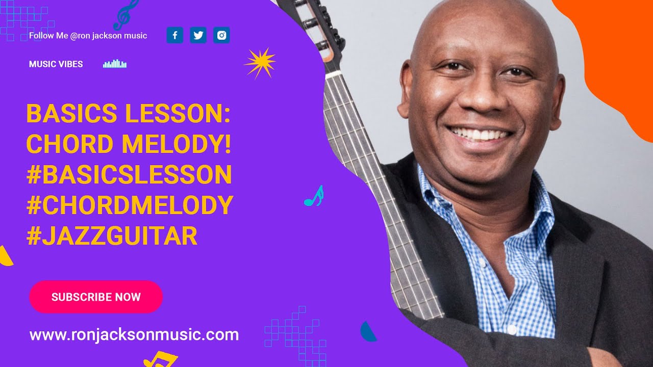 Basics Lesson: Chord Melody! #basicslesson #chordmelody #jazzguitar