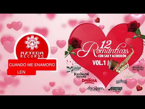Elenco Azteca Records - 12 Románticas Con Sax, Vol.1 (Disco Completo)