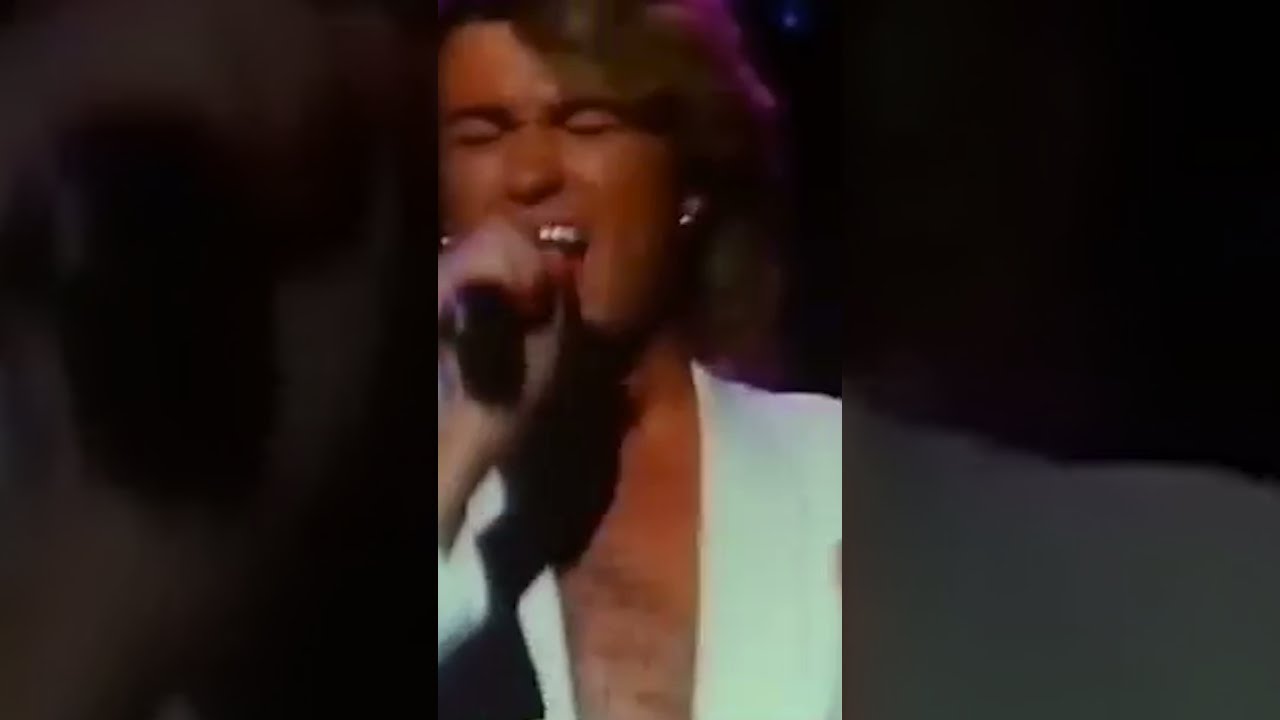 “Tonight the music seems so loud” George performing #CarelessWhisper across the years #Shorts