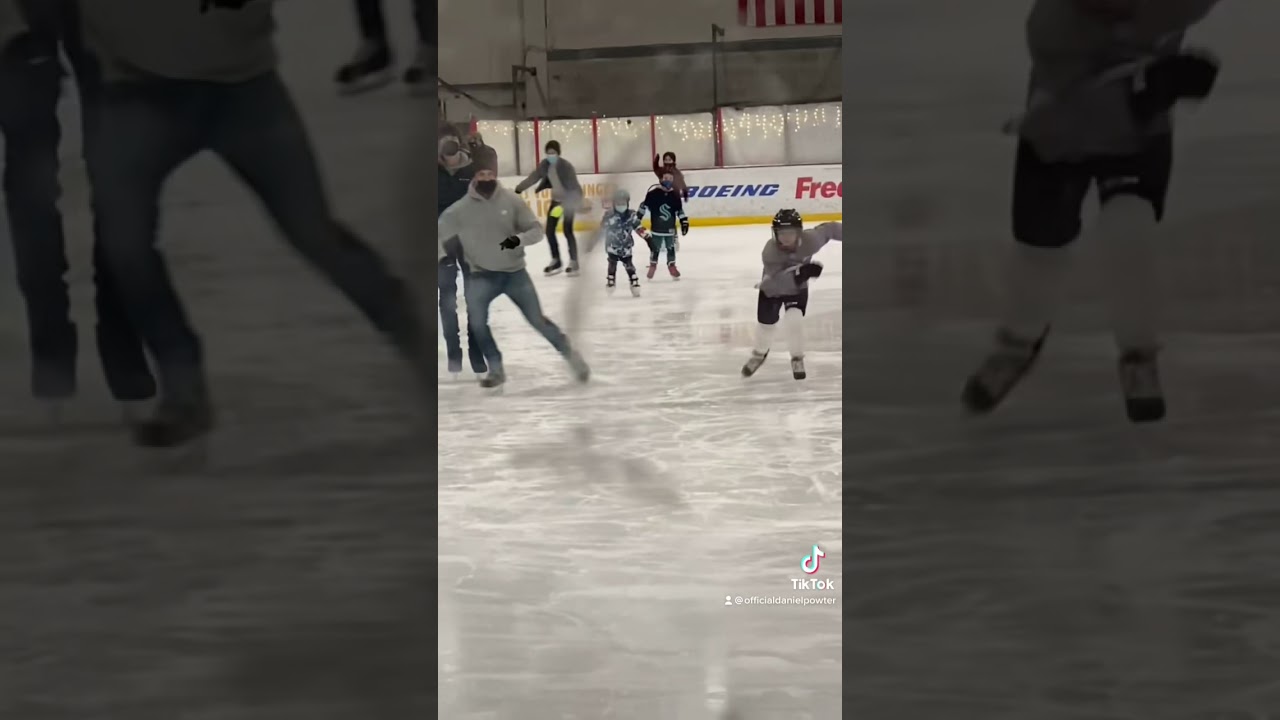 Being Out Hustled By Your Kid 💨⛸