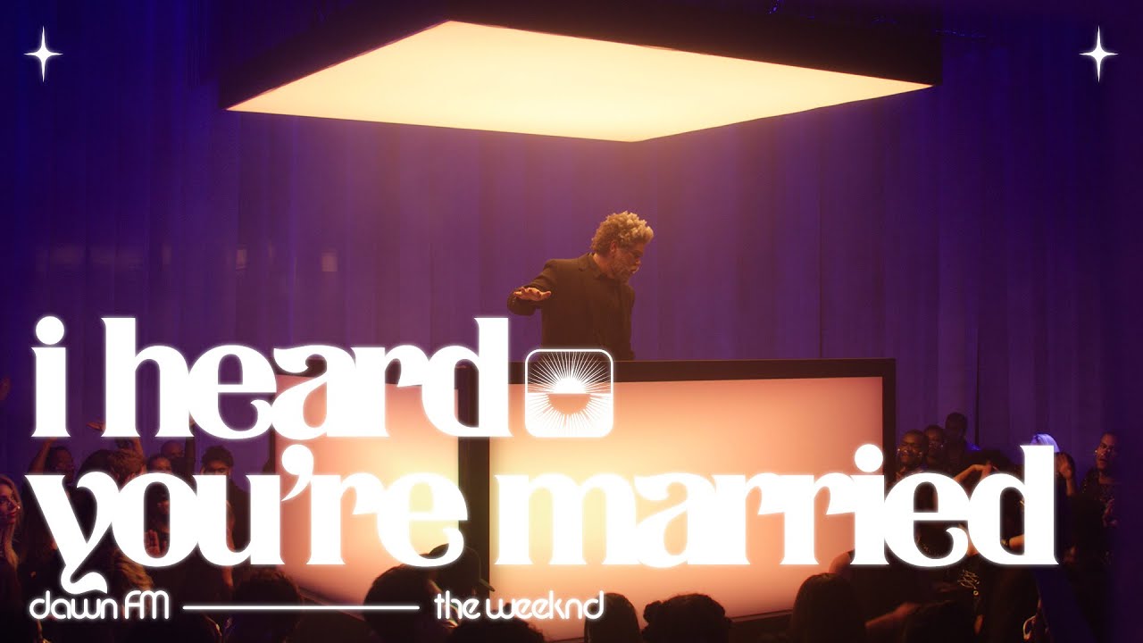 The Weeknd ft. Lil Wayne - I Heard You're Married (Official Lyric Video)