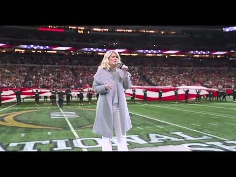 Natalie Grant - National Anthem 2022 College Championship Game