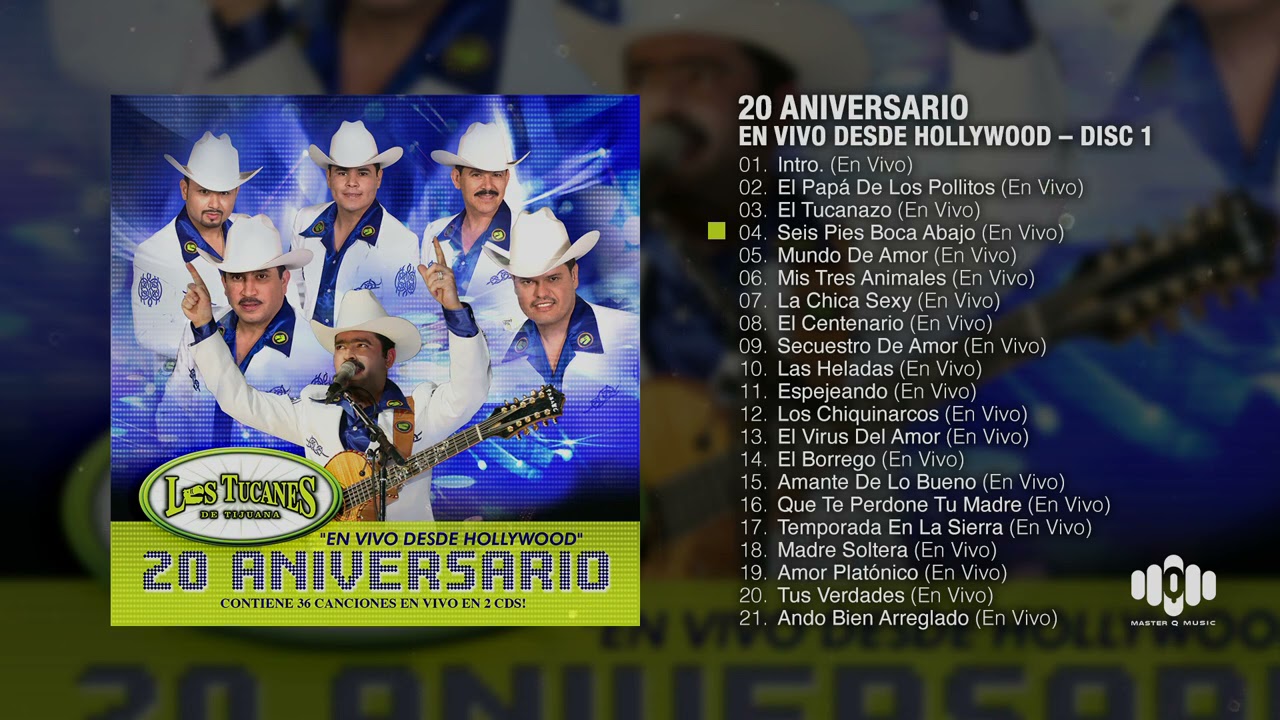 20 Aniversario – En Vivo Desde Hollywood (Disc 1 – Album Completo) – Los Tucanes De Tijuana