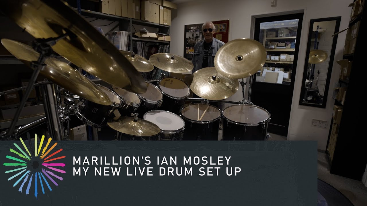 Marillion - My Live Set Up - Ian Mosley and the British Drum Company