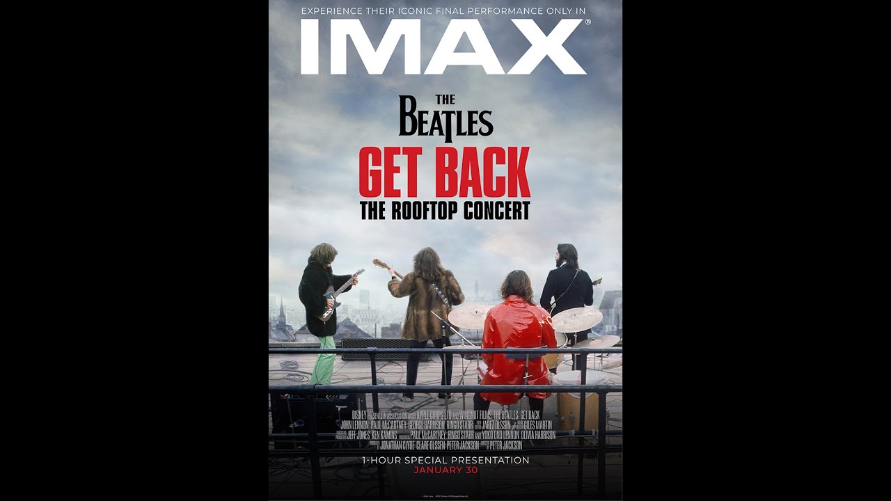 The Beatles: GetBack - The Rooftop Concert in IMAX