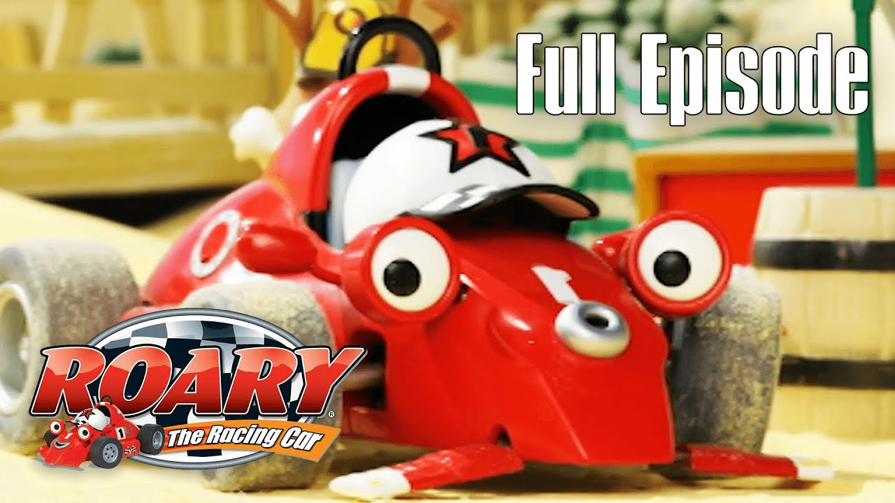 Racecar's Beach Day | Roary the Racing Car | Full Episode | Cartoons For Kids
