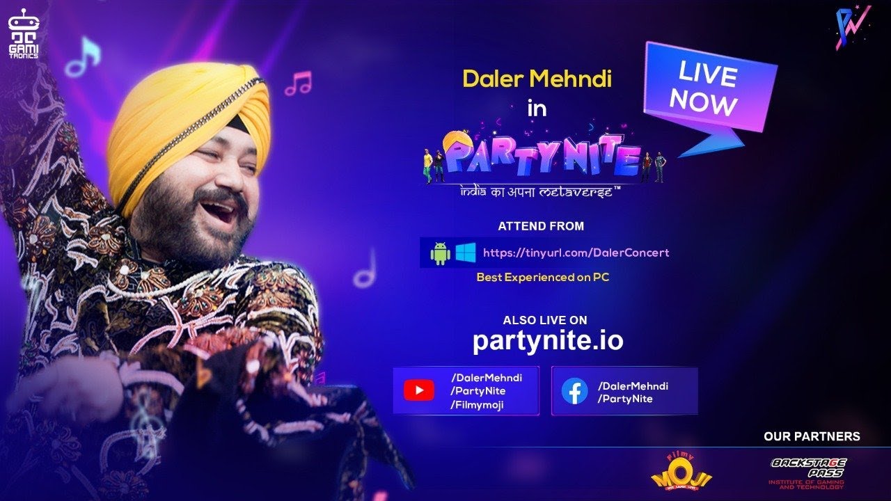 Daler Mehndi - Namoh Namoh | Metaverse | An Interactive Virtual Experience | DRecords | PartyNite