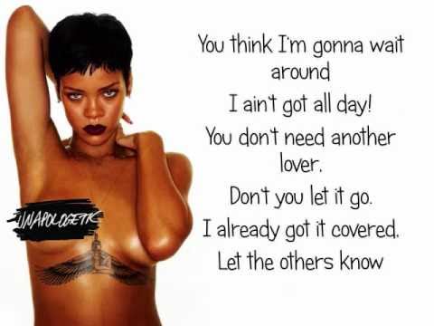 Rihanna - Jump (Lyrics On Screen, CDQ) [UNPITCHED]