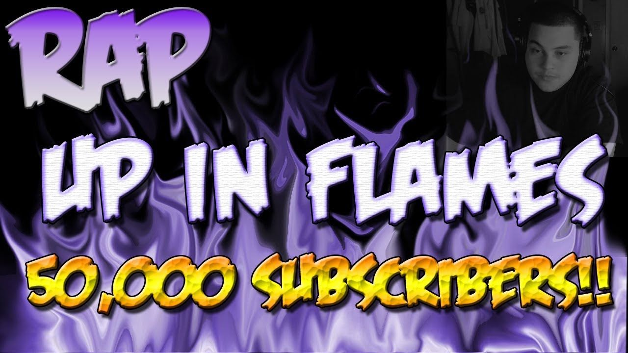 50k Subscriber Dubstep RAP ♪ Up in Flames | Iniquity