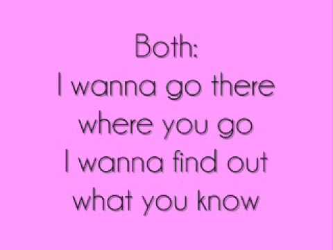 David Archuleta & Hannah Montana-I wanna know you w/lyrics & download link