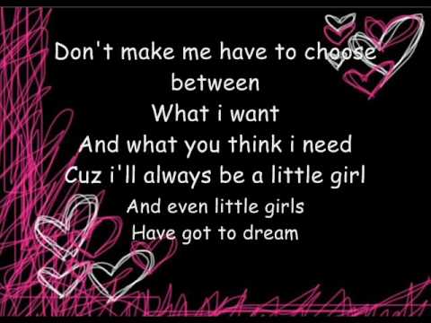 Hannah Montana - Don't Wanna Be Torn (Lyrics in video)