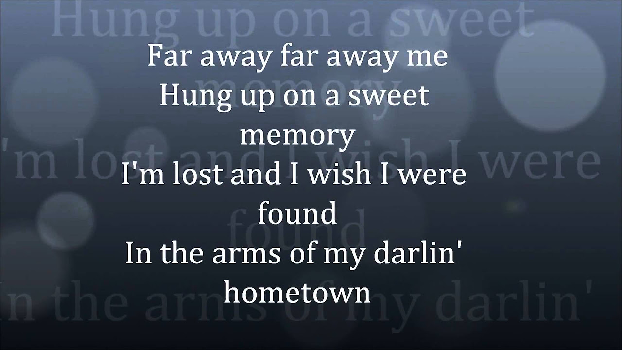 My Darlin Hometown John Prine with Lyrics