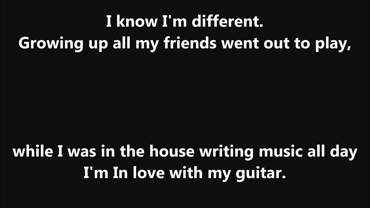 Jason Derulo I'm In Love With My Guitar