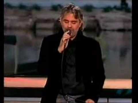 Andrea Bocelli "Besame Mucho" Live on stage in Tuscany