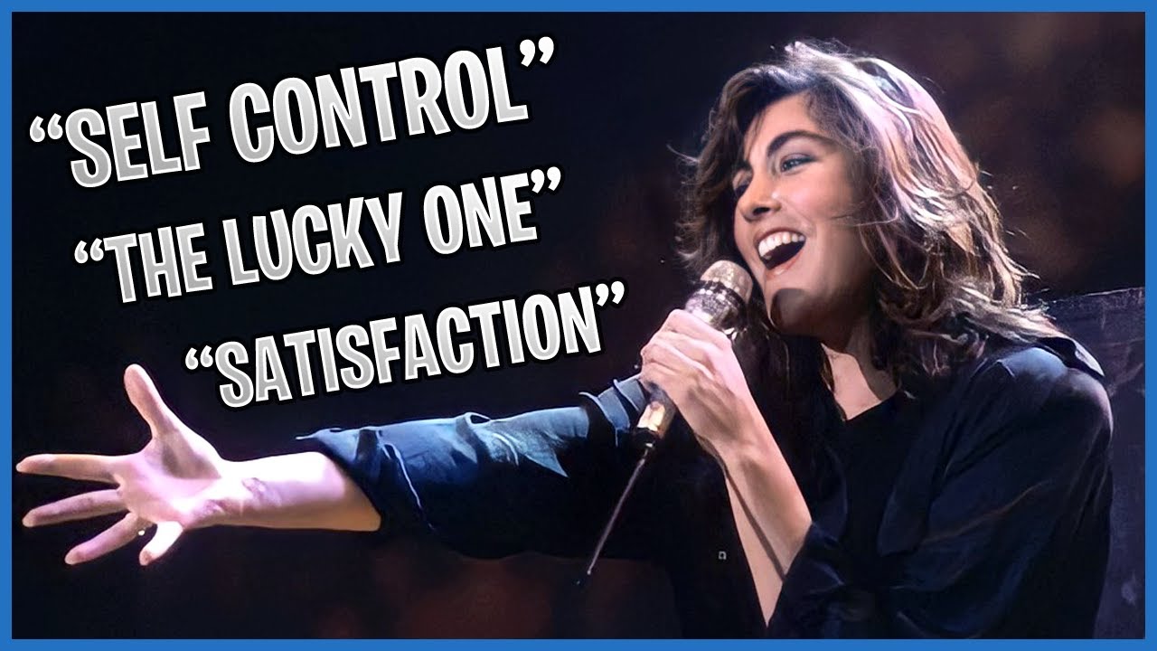 Laura Branigan - Self Control, The Lucky One & Satisfaction - Thommy's Pop Show Extra (1984)