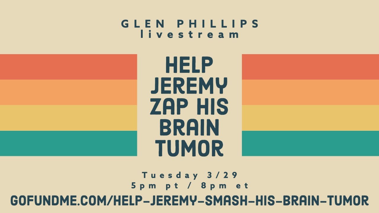 Glen Phillips livestream for Jeremy Diaz