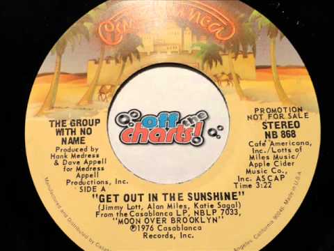 Group With No Name - Get Out In The Sunshine ■ Promo 45 RPM 1976 ■ OffTheCharts365