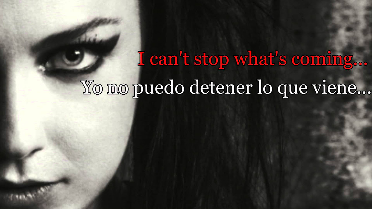 Amy Lee- Can't Stop What's coming (Sub español)
