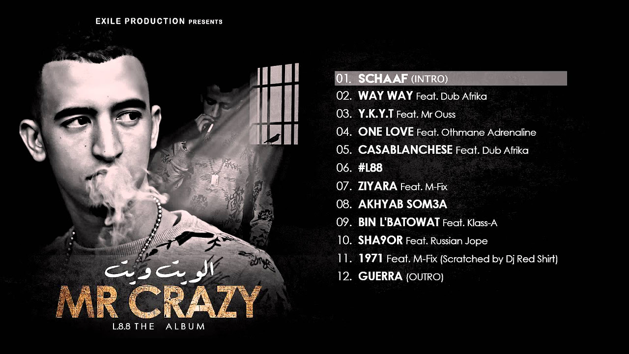 01. MR CRAZY - SCHAAF - [ ALBUM L88 2015 ]