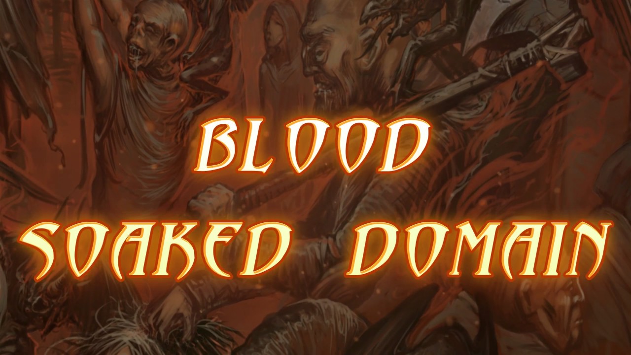 SINISTER - Blood Soaked Domain Lyric Video