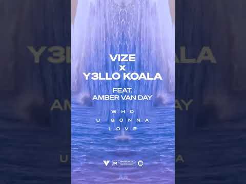 #Shorts VIZE, Y3LLO KOALA feat. Amber van Day - Who U Gonna Love / Pre-Save