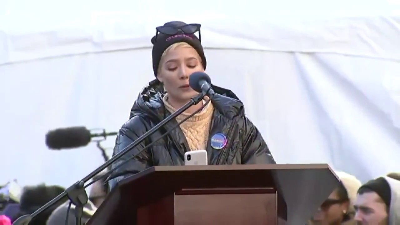 Halsey’s “A Story Like Mine” poem from Women’s March 2018 in NYC.
