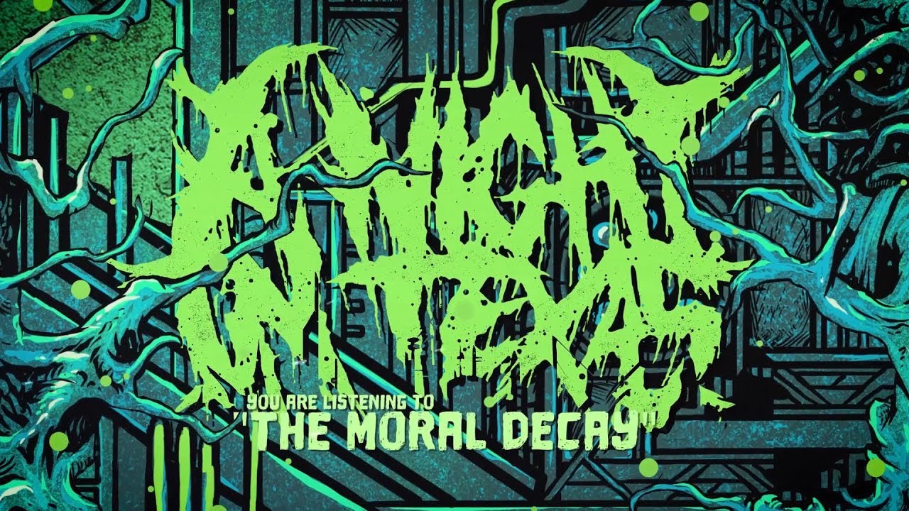 A NIGHT IN TEXAS - THE MORAL DECAY [OFFICIAL LYRIC VIDEO] (2018) SW EXCLUSIVE