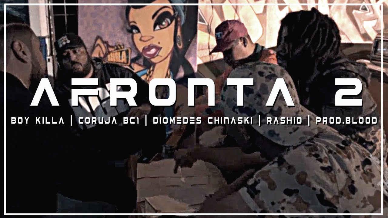 Boy Killa - AFROnta 2 (ft Rashid, Diomedes Chinaski, Coruja Bc1 & DJ Nato PK) Prod. Blood Beatz