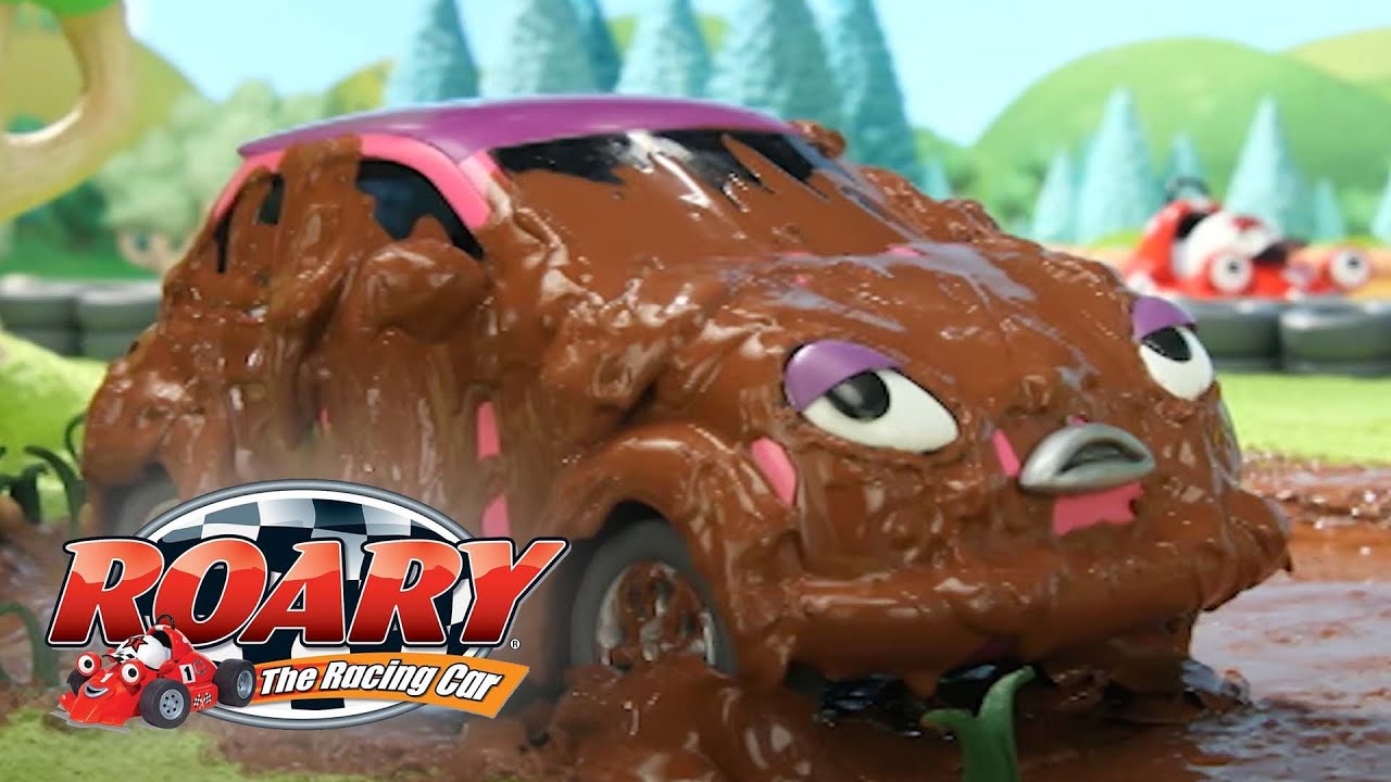 Roary and Friends Get Muddy! | Roary the Racing Car | Full Episodes | Cartoons For Kids
