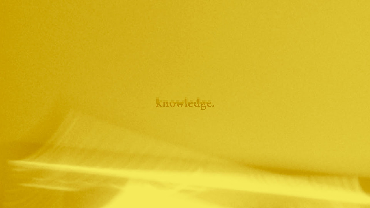 knowledge. (prod. by Knxwledge)