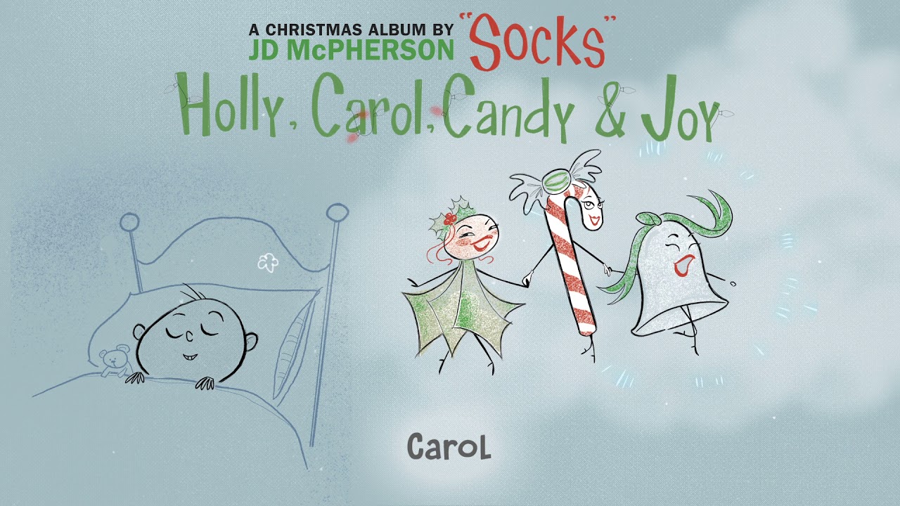JD McPherson - "Holly, Carol, Candy & Joy" [Lyric Video]